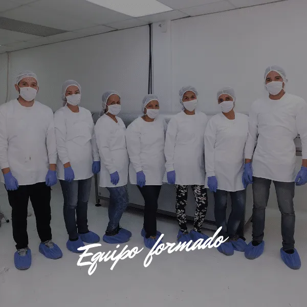 Equipo formado por Sonia