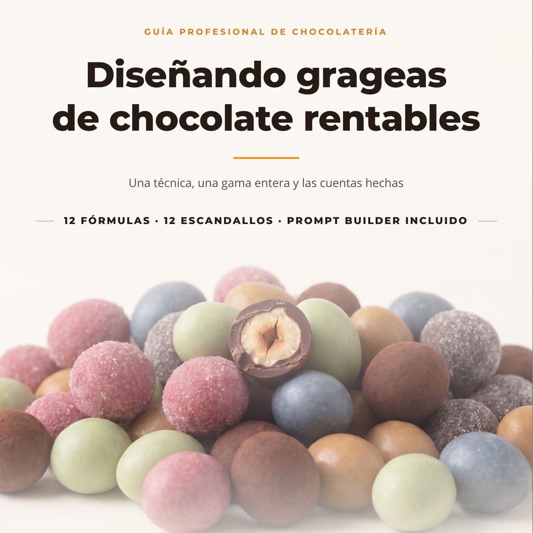 Portada del e-book Diseñando grageas de chocolate rentables